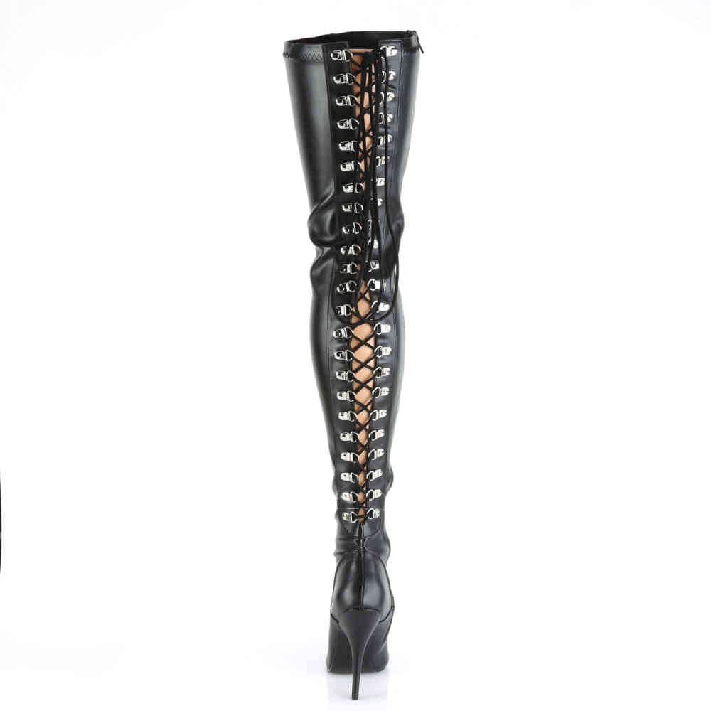 Pleaser Pleaser Overknee Boots SEDUCE3063 Black | Attitude Pleaser Pleaser Overknee Boots SEDUCE3063 Black | Attitude
